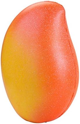 EUzeo Colossal Mango Squishy Toy Squishies Super Slow Rising Scented Authentic Charm Squeeze Stress Reliever Soft Toys For Kids and Adults