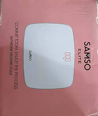 Samso Elite Digital Weighing Machine - White 180kg
