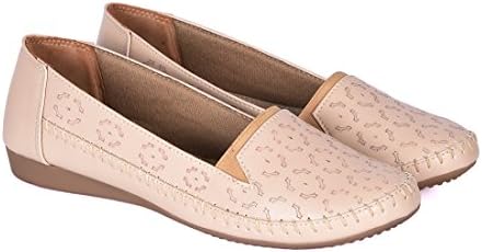 Women Slip-ons Bellies/Ballet Flats/Ballerinas for Daily/Casual/Festive/Ethinic Wear (NOTE:: If you have broad/wide feet than normal, we recommend you to buy one size larger. So, if you usually buy 37 EU, buy 38 EU. Otherwise buy as per your Standard Size only)