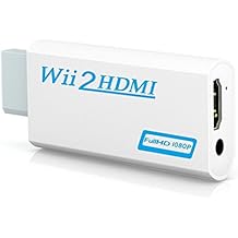 Convertitore Da Wii A HDMI,GANA Adattatore da Wii a HDMI Video di uscita 1080p / 720p Jack da 3,5 mm Audio
