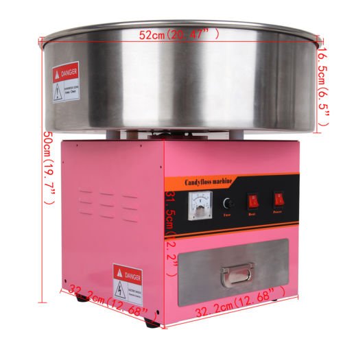 Ridgeyard 1300W kommerzielle Nutzung Cotton Candy Floss Maker Maschine Home Party Küche DIY Snack - 6