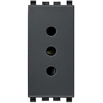 Presa Elettrica Vimar Idea Con Protezione SICURY - 2P+T 10A Grigio Per Incasso