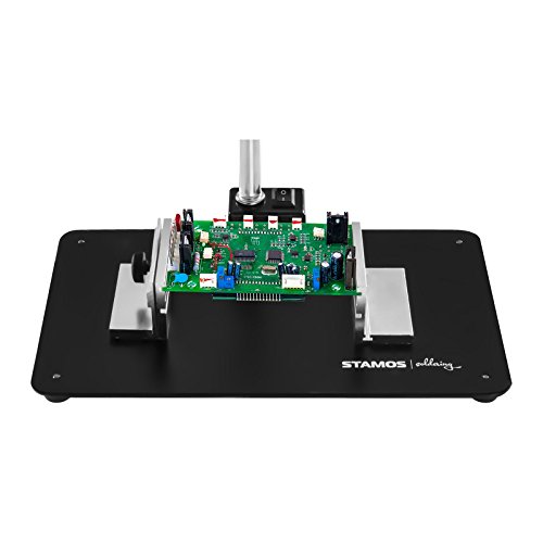 Stamos Soldering – S-LP-3S – Lupenleuchte – 5- bis 10-fache Vergrößerung – schwarz - 7