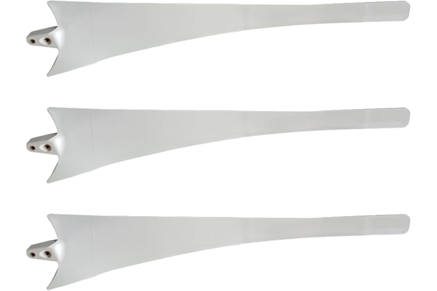PETSTIBLE 580Mm Horizontal Wind Turbine Blades, 600W 800W Wind Turbine Accessories DIY Compatible With Small Wind Turbines For Home Use