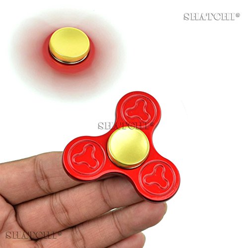 Fidget Spinner Red Hand Spinner Brass Toy Hand Spinner Bar Anti-Stress Autism Children Adult Fidget Spinner Red Hand Spinner Brass Toy Hand Spinner Bar Anti-Stress Autism Children Adult