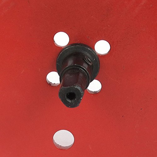 6mm Bohrer 130mm Cutting Durchmesser Lochsäge Rot für Bohren Holz - 3