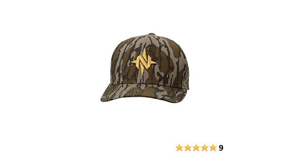 NOMAD Men's Camo Stretch Cap Hat, Mossy 