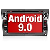 🌈 Das neueste Betriebssystem: ⭐️ Android 9.0 Pie⭐️ , Interner Speicher (ROM): 16GB, Arbeitsspeicher (RAM): 2GB, mehr Speicher für Apps-Installtion, Bildschirmauflösung: 1024x600, Ausgangsleistung: max. 4x50W, Eingebauter Marken-Radio-IC für besseren Radioempfang 📻