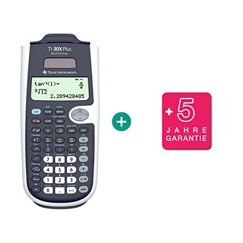 Preisvergleich Produktbild Texas Instruments TI-30 X Plus MultiView + Erweiterte Garantie