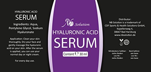 Hyaluronsäure Serum Für Gesicht Und Körper – Hochdosiert Gegen Falten - 4