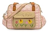 Pink Lining Wickeltasche Blooming Gorgeous Cream Bows on Pink
