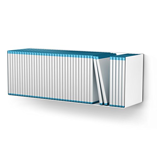 Blu-Ray Designregal in Weiß - 3