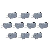 na electrical País de fabricación: CHINA Sourcingmap a11042900ux0112-2 Piezas 1 na eléctrica contactos 1nc empujan Micro botén del Interruptor Negro