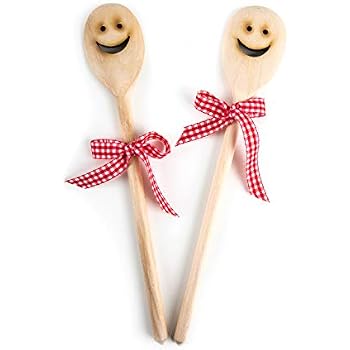 2-teiliges Kochlöffel-Set Aus Holz - Spülmaschinenfest Mit Pfannenwender & Spatel