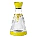Produktbild Emsa 508954 Wasserkaraffe mit Kühlelement, 1 Liter, Automatische Verschlussklappe, Kunststoff, Gelb, Flow Friends