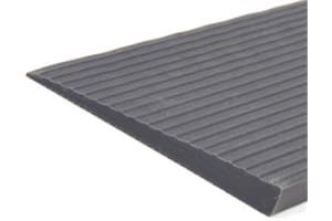 MOBILEX HomeCare Innovation Rampe en caoutchouc pour intérieur de 100 cm de large, rampe pour seuil de porte