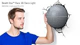 Star Wars Todesstern 3D Light FX LED Kinderlampe -Nachtlicht für kinder mit automatische Abschaltung und wandaufkleber – Death Star - 7