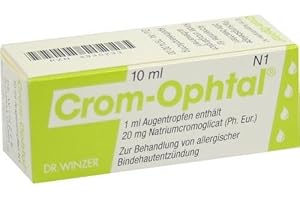 DR. WINZER PHARMA GMBH CROM OPHTAL Augentropfen 10 ml