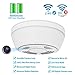 Price comparison product image Hidden Camera Smoke Detector WiFi,Yieye Motion Activated Hidden Spy Camera with 180 Days Battery Power,Remote Internet Access,Night Vision,SD Card Slot,Bottom View Covert Camera Lens for Home Security
