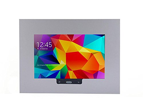 TabLines Wandeinbau mit Home Button für Samsung Galaxy Tablet 4 10.1 edelstahl