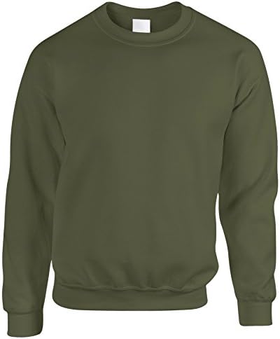 Heavy Blend™ Adult Crew Neck Sweatshirt - Military Green - S