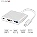 Produktbild Xcellent Global HDMI Typ C Adapter für Nintendo Switch, 3 in 1 USB Typ C HDMI Converter Kabel für Macbook pro /Samsung Galaxy s8 S8+ Note 8 PC044