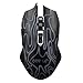 Produktbild One-Up Gaming Maus DPI 4200 USB Wired LED Professionelle Ergonomische Gaming Maus Für Pro Gamer Spieler Mit 6 Tasten Schwarz Maske