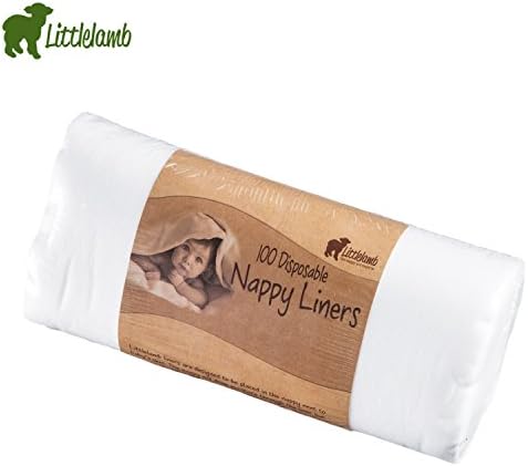 Little Lamb Stay-Dry paper fleece, nappy cover for cloth nappies, fleece liner, 100 sheets
