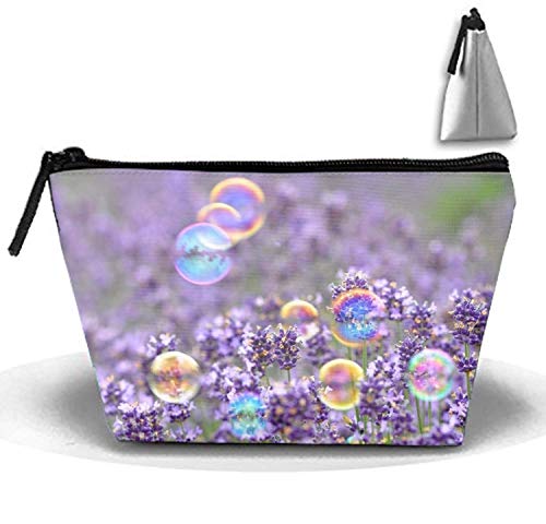 Framboises Femmes Sacs À Cosmétiques Pochette Portable Sac De Rangement Trapézoïdal Sac De Voyage avec Fermeture Éclair