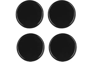 PLABBDPL 4 pezzi pad antiscivolo per auto, tappetino antiscivolo per auto per cruscotto, pad biadesivo in nano gel, biadesivo, lavabile riutilizzabile (nero)