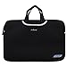 AirCase 13/14 inch Designer Neoprene Protective Handle Sleeve for Laptops (Carbon Black) RS.999.00