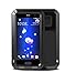 Produktbild wowaswill HTC U11 Hülle , CNC Aluminium Schutzhülle Wasserdicht / Stoßfest / Staubdicht Outdoor Case für HTC U11 Bumper (Schwarz), Smartphone Hart Handy Schale Metall Gehäuse Gorilla Glas Schutz Cover