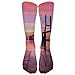 Produktbild Nature Landscape Bridge Pacific Ocean Sunset Clouds Vasco Da Gama Bridge Athletic Tube Stockings Women's Men's Classics Knee High Socks Sport Long Sock One Size