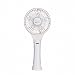 Produktbild HUICI Mini-Ventilator, faltbar, tragbar, Desktop Lüfter, USB, Akku (für Büro, Außenbereich, Reisen - weiß