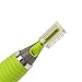 inkint Micro Touch Nose Ear Face Neck Eyebrow Sideburns Hair Bikini Line Trimmer Shaver Clipper With LED Light and Rubber Non-slip Grip