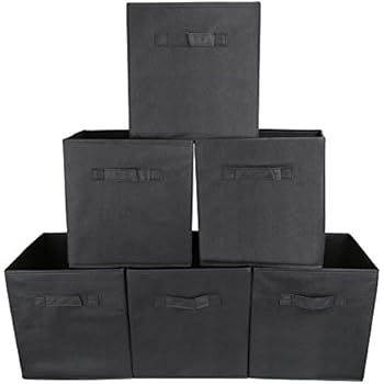 EZOWare 6er-Pack Aufbewahrungsbox Faltbare Aufbewahrungskiste Faltbox