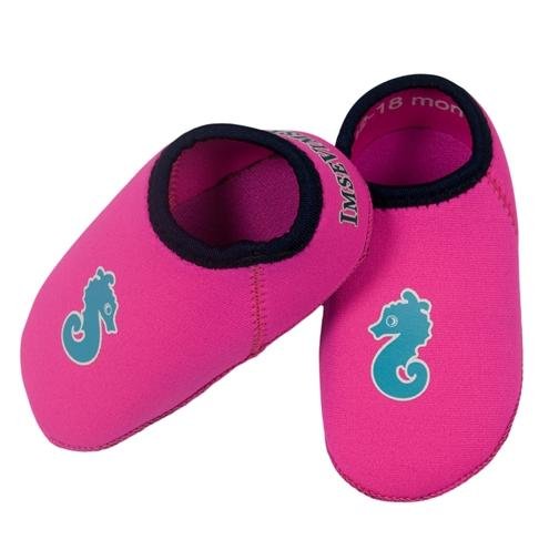 ImseVimse Supersoft Neopren Badeschuhe Baby Badeschuhe pink / Gr. 19-20 (6-12 Monate)