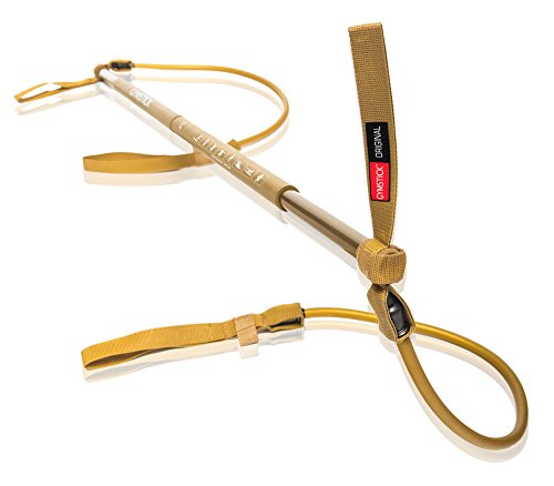 Bâton Gymstick 2,0 Gold extrêmement solide - Avec poster et sac