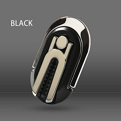 HONGXINYUAN Soporte Universal para teléfono móvil multifunción Soporte para teléfono Celular Soporte de pie de Dedo, rotación de 360° Agarre de Anillo de Metal para Montaje en automóvil