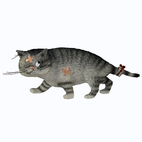 beaten-up gris diseño de gato Parastone, Dubout gatos dub29