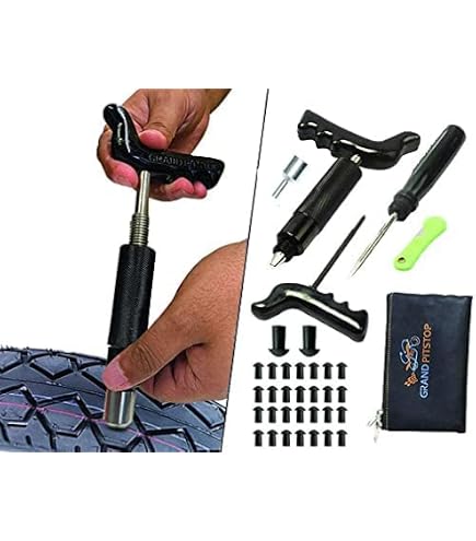 Kit Réparation Pneus CLAS - 20 Champignons ø11mm + Lubrifiant Pour Pistolet