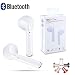Produktbild HBQ i7 TWS whitetrue Mini Wireless Bluetooth Kopfhörer V4.2 in-Ear Paar in Ohr Kopfhörer Stereo-Ohr Stück mit Hände frei Mikrofon für Apple iPhone X 8/8 Plus/7/6/5///Android/Samsung Galaxy/HTC Weiß