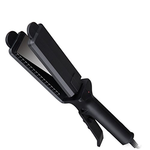 Goney Hair Curler Straightener Ion Straight Hair Splint Hair Salon Barbershop Student Straight Clip Not Hurting Hair  Color   BLACK 