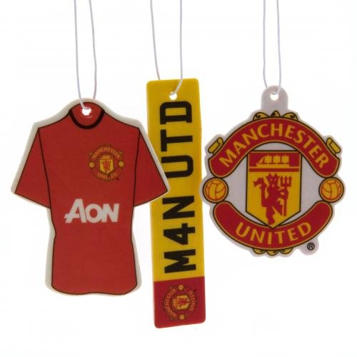 Preisvergleich Produktbild Manchester United FC 3pk Lufterfrischer