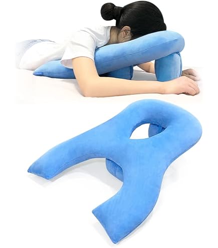 Cuscino Inclinato Per Dormire A Faccia In Giù – Con Foro Frontale E Supporto Modulare, Ideale Per Recupero Chirurgico E GERD