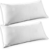 Der abnehmbare und bei 60 Grad maschinenwaschbare Bezug mit Reißverschluss besteht aus hochwertigem Doppeljersey. Das Material ist atmungsaktiv und ermöglicht somit ein angenehmes Schlafklima. Es ist zudem kuschelig weich.