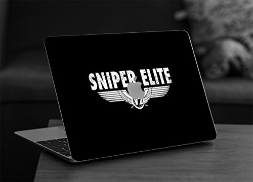 GADGETS WRAP Apple MacBook Air 11 inch Printed Sniper Elite V2 Logo Skin for Top Only