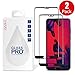 Produktbild X-level Panzerglas Schutzfolie für Huawei P20 Pro, [2 Stück] 9H Härtegrad Displayschutzfolie Vollständige Abdeckung HD Ultra-Klar für Huawei P20 Pro - Schwarz