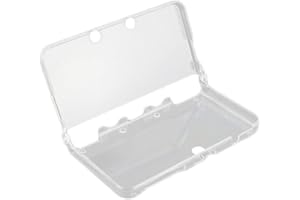 GENERIC Clear Snap On Hard Plastic Protective Shell Armour Case Cover, Compatible with Nintendo NEW 3DS XL