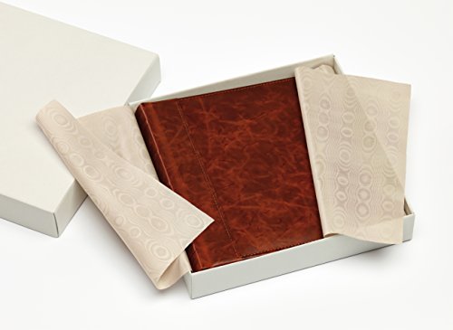 walther design FA-801-P Classicalbum Leder Valencia, Fotoalbum, braun, 32 x 32 cm - 3